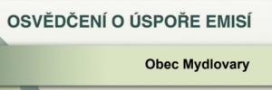 Osvědčení o úspoře emisí 1
